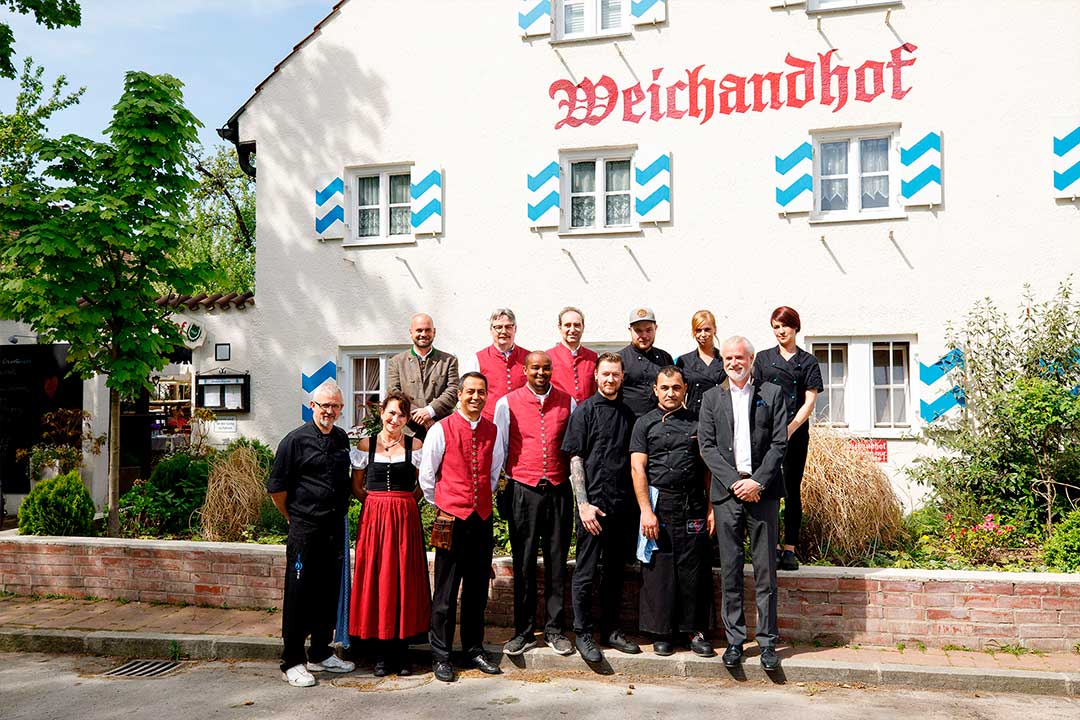 Teamfoto Restaurant Weichandhof